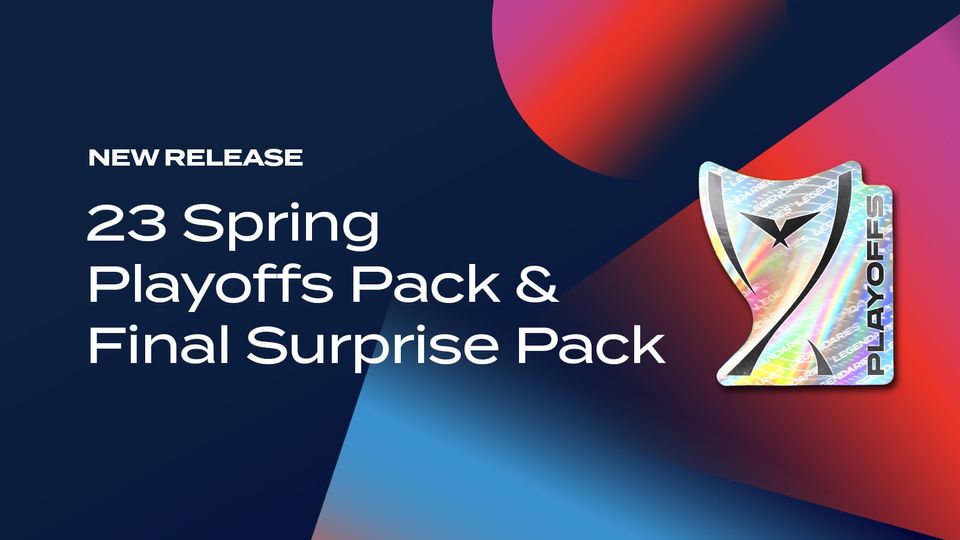 ✨ NEW RELEASE: 23 Spring Playoffs, Final Pack Series